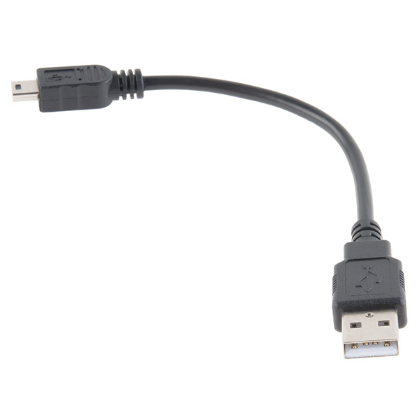 Mini-B USB Cable 6", her 27,50