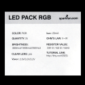 LED - RGB Clear Common Cathode (25 pack)
