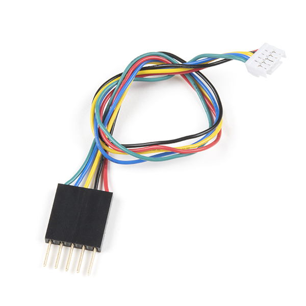 Breadboard to JST-GHR-05V Cable - 5-Pin x 1.25mm Pitch (Single Connector)