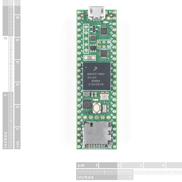 Teensy 4.1, 600MHz, headers, USB