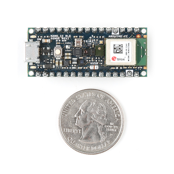Arduino Nano BLE Sense Rev2 with Headers