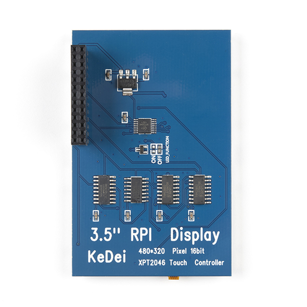 LCD Touchscreen HAT for Raspberry Pi - TFT 3.5in. (480x320)