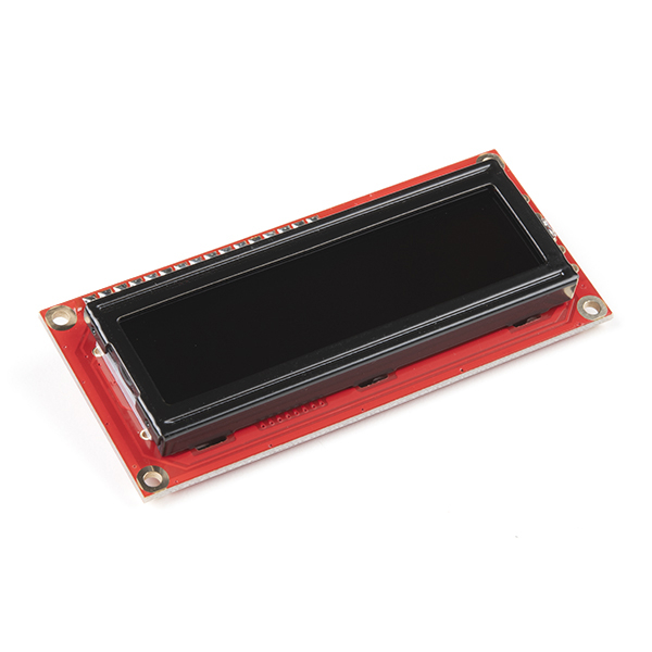 Basic 16x2 Character LCD - White on Black, 5V (with Headers)