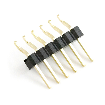 Header - 6-pin Male (SMD, 0.1", Right Angle)