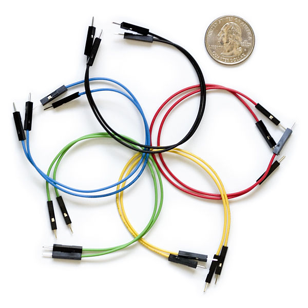 Jumper Wires Premium 6" Mixed Pack of 100