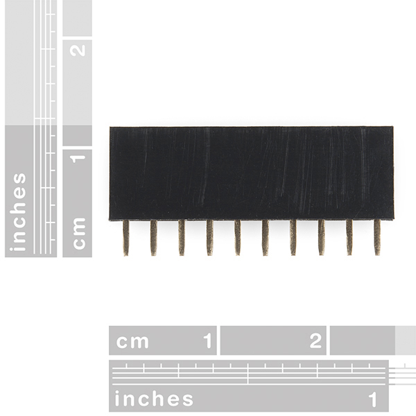 Header - 10-pin Female (PTH, 0.1")