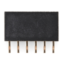 Header - 6-pin Female (SMD, 0.1", Right Angle)