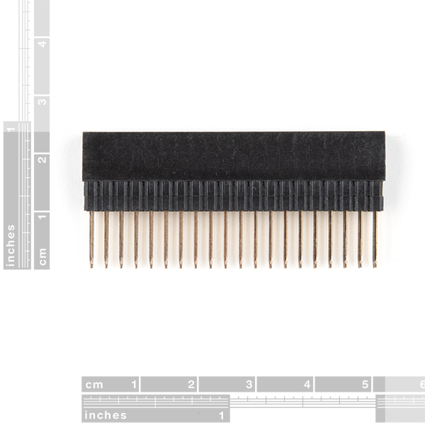 Extended GPIO Female Header - 2x20 Pin (13.5mm/9.80mm)