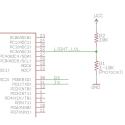 Mini photocell CdS-lyssensor