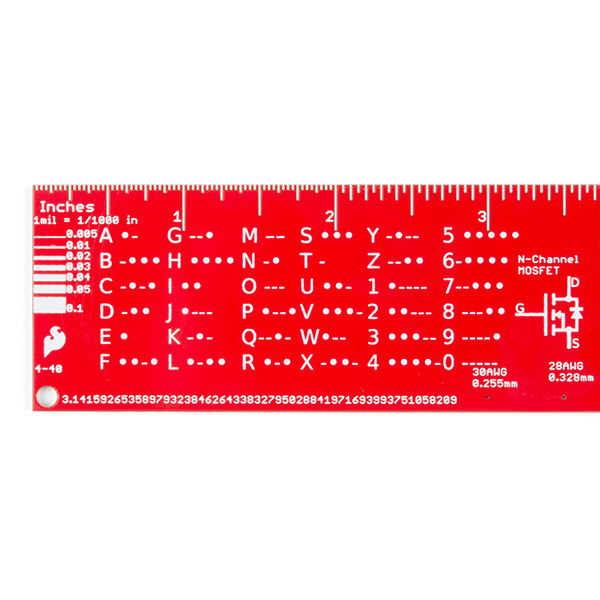 PCB Ruler - 12 Inch