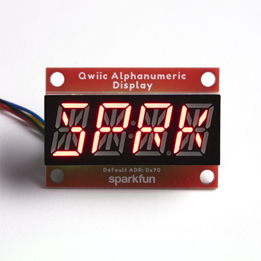 Qwiic Alphanumeric Display - Red