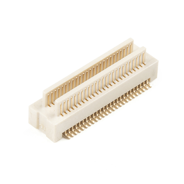 Board to Board Double Slot Female Connector - 50 pin, 0.5mm