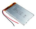 Lithium-Ion polymer battery 3.7V, 2500mAh, rechargeable, cables 70mm