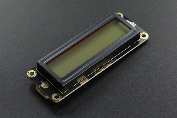 Gravity: I2C LCD1602 Arduino LCD Display Module (Gray)