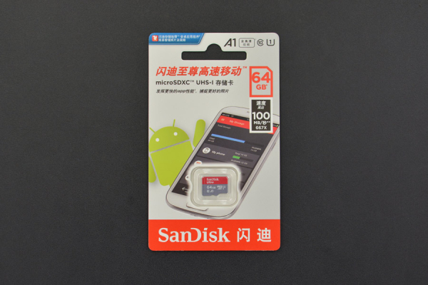 MicroSD Memory Card 64GB Class10 100MB/S with Card Reader