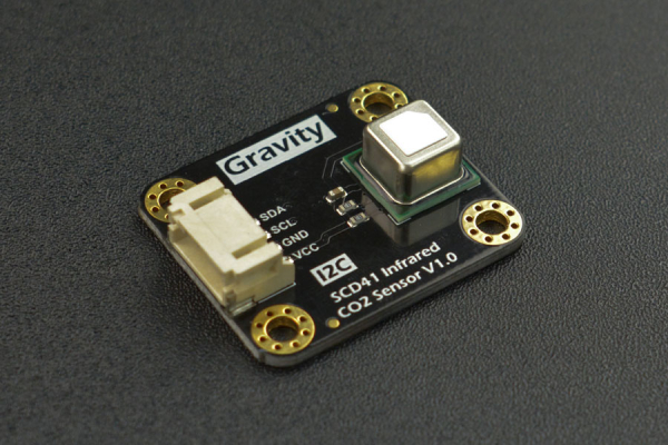 Gravity: I2C SCD41 Infrared CO2 Sensor (400 - 5000 ppm)