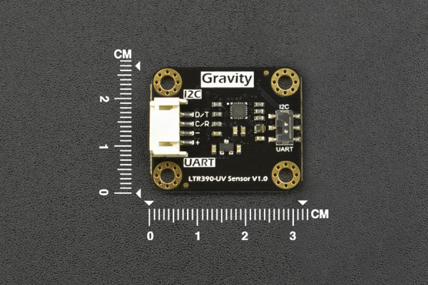Gravity: LTR390 UV Light Sensor (280nm to 430nm) - I2C &amp; UART