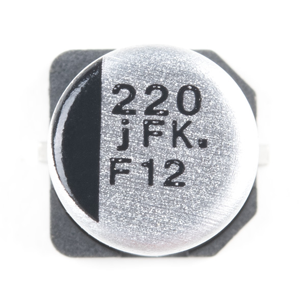 Capacitor Aluminum Electrolytic - 220uF, ±20%, 6.3V