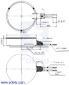 Shaftless Vibration Motor 10x2.0mm, drawing