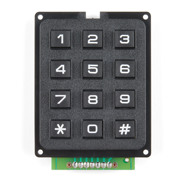 Qwiic Keypad - 12 Button