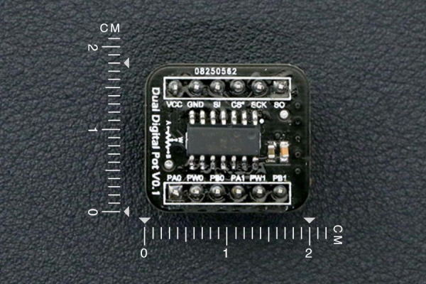 Fermion: MCP42100 Dual Digital Potentiometer - 100K (Breakout)