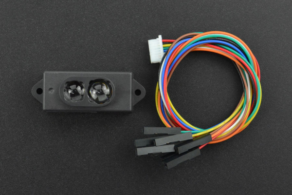 TOF IR Distance Sensor 0.2~12m, I2C/UART, 850nm LED
