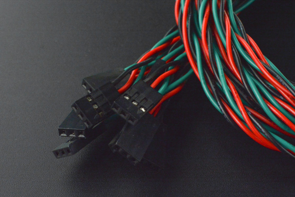 Gravity: Digital Sensor Cable for Arduino - 50cm (10 Pack)