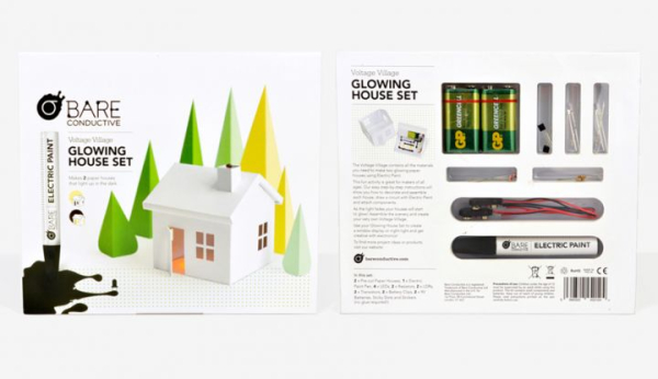 Glowing House Set - BARE Conductive (Discontinued)