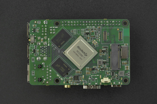 ROCK Pi 4 Model SE - Rockchip RK3399-T ARM Single Board Computer (4GB DDR4)