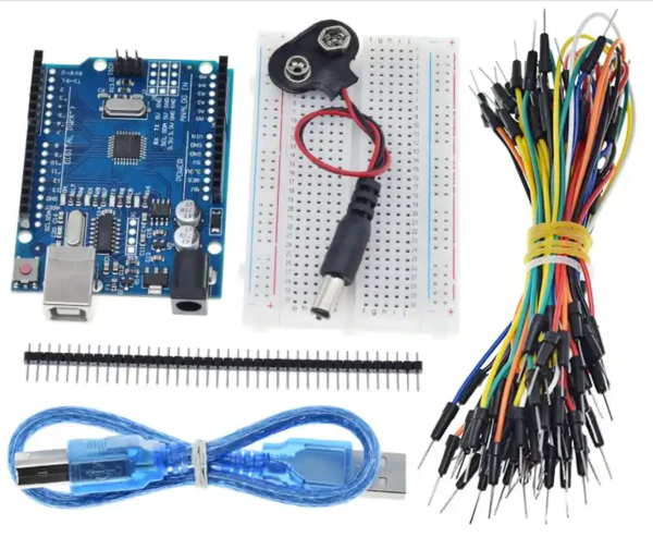 Arduino UNO R3, Breadboard kit