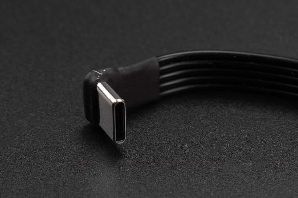 Type-C L-Shaped Male to Female Extension Cable