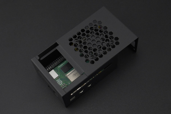 Full-Metal Case for Raspberry Pi 5 Single Board Computer
