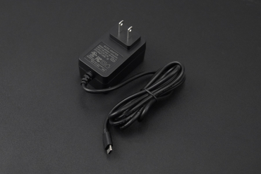 USB Power Supply for Raspberry Pi 5 (5V/5A, US Standard, UL and FCC Certified)
