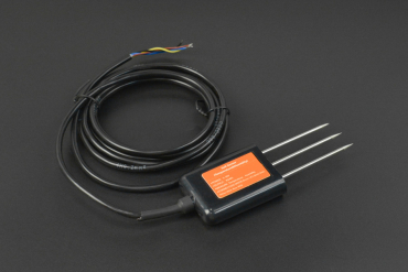 RS485 MODBUS-RTU Soil Temperature and Moisture Sensor for Arduino (IP68, 5-30V)