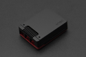 Aluminum Case NEO 5 BRED with Built-in Cooling Fan, Compatible with Raspberry Pi 5
