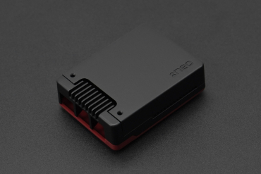 Aluminum Case NEO 5 BRED with Built-in Cooling Fan, Compatible with Raspberry Pi 5