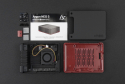 Aluminum Case NEO 5 BRED with Built-in Cooling Fan, Compatible with Raspberry Pi 5