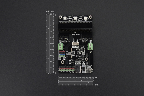 DC Motor Driver Carrier 2x3A, RGB, IR, 10*3Pin, 4*I2C