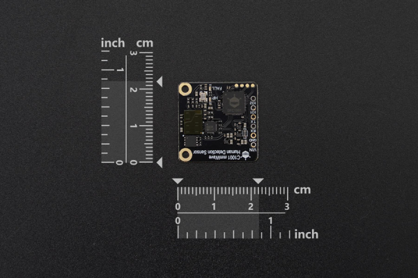 60GHz mmWave Indoor Fall Detection Sensor, C1001, for Arduino, ESP32, micro:bit, 11 Meters