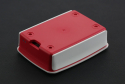 Official Raspberry Pi 3 B Case, Red/White, Snap-Fit, Cut-Outs