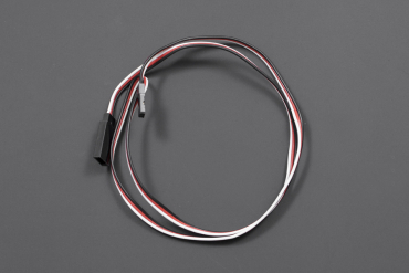 Servo Extension Cable 600mm - Universal Fit, 0.1" Jumper