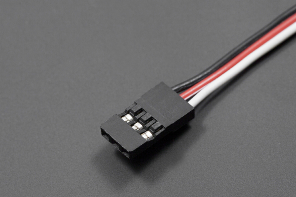 Servo Extension Cable 600mm - Universal Fit, 0.1" Jumper