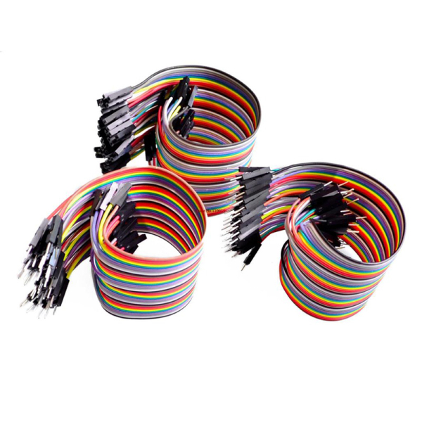 20cm Dupont Wire, 40 pins, M/M, M/F,F/F
