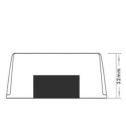 WG8-40S1206M Step Up/Down, IN 8-40V, OUT 12V, 5A, hieght drawing