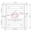 WG8-40S1206M Step Up/Down, IN 8-40V, OUT 12V, 5A, size drawing