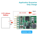 DD05CVSA, 12V, battery and input