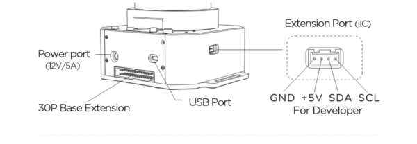 uArm Swift Pro, base back