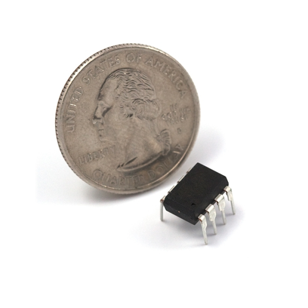 AVR 8 Pin 20MHz 8K 4A/D - ATtiny85