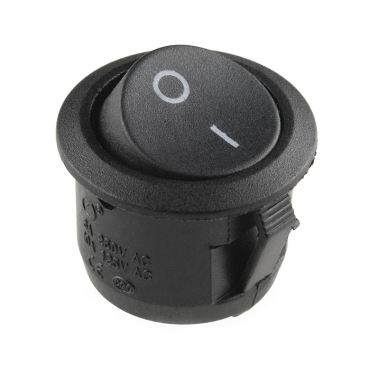 Rocker Switch - SPST (round)