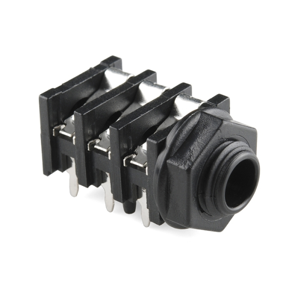 Audio Jack - 1/4" Stereo (right angle)